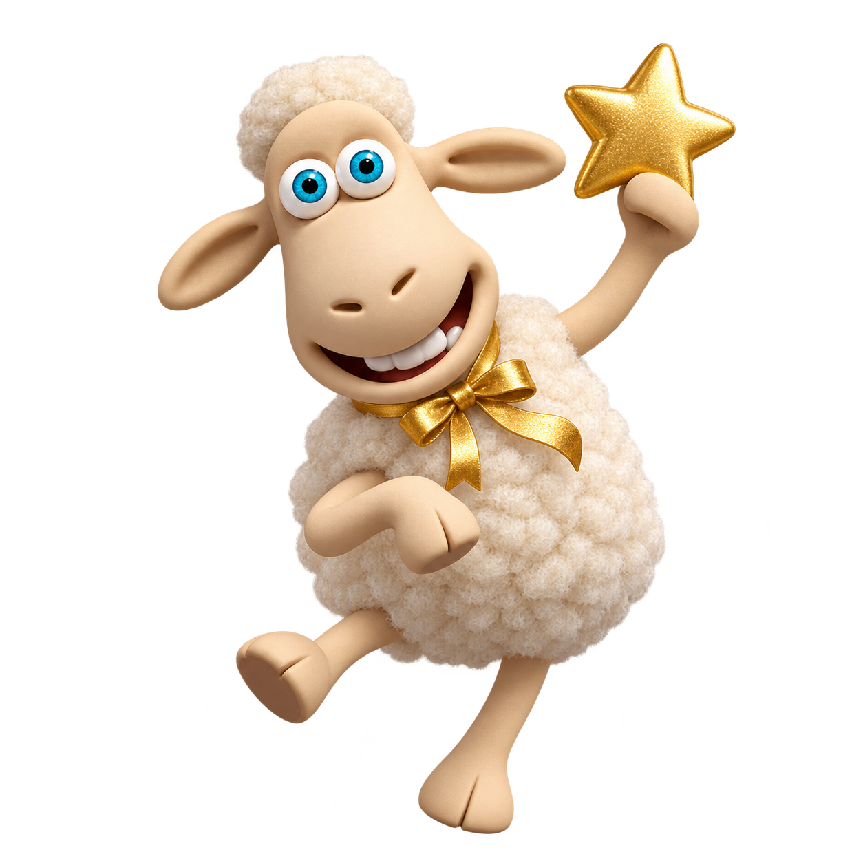 Serta sheep mascot