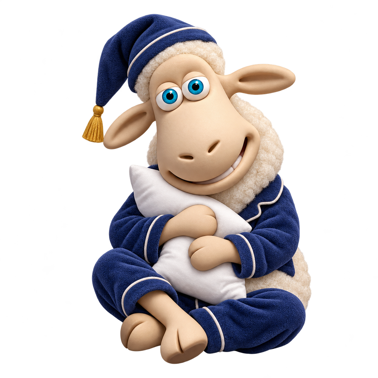 Serta sheep mascot
