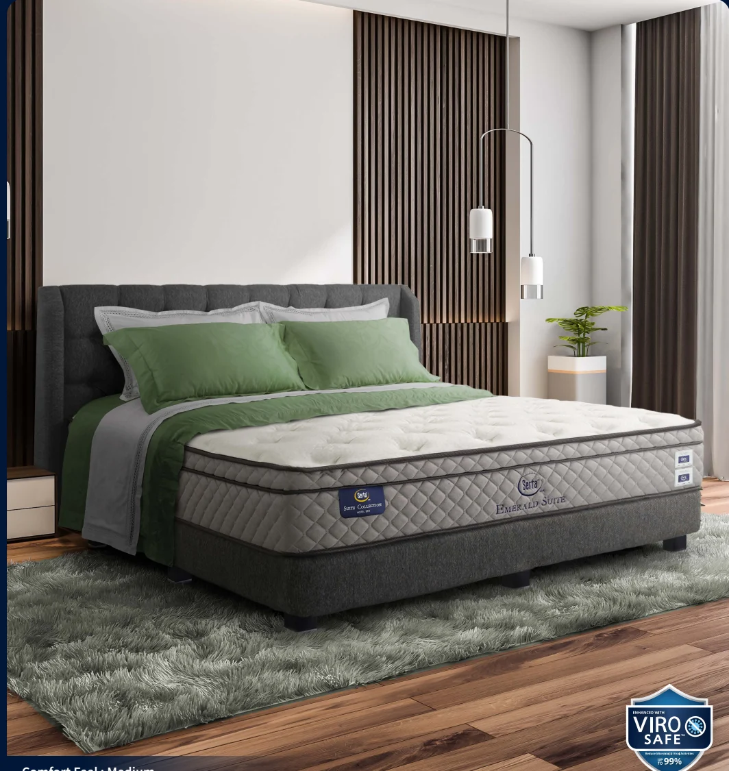 Emerald Suite Virosafe Serta mattress photo