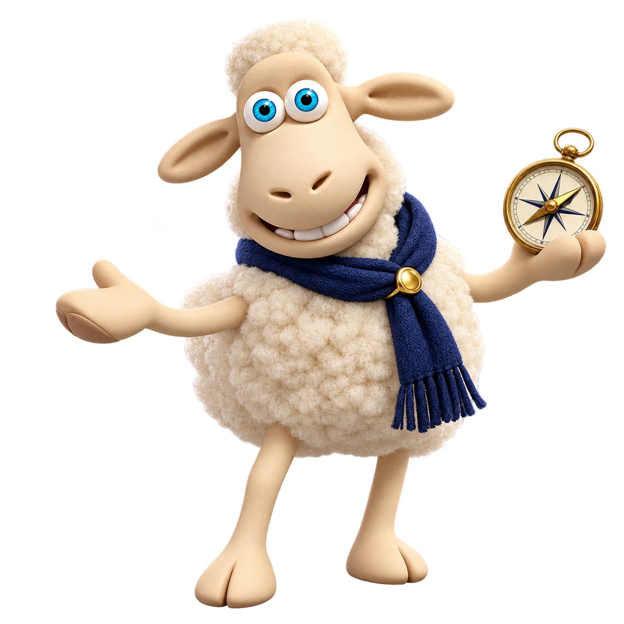 Serta sheep mascot