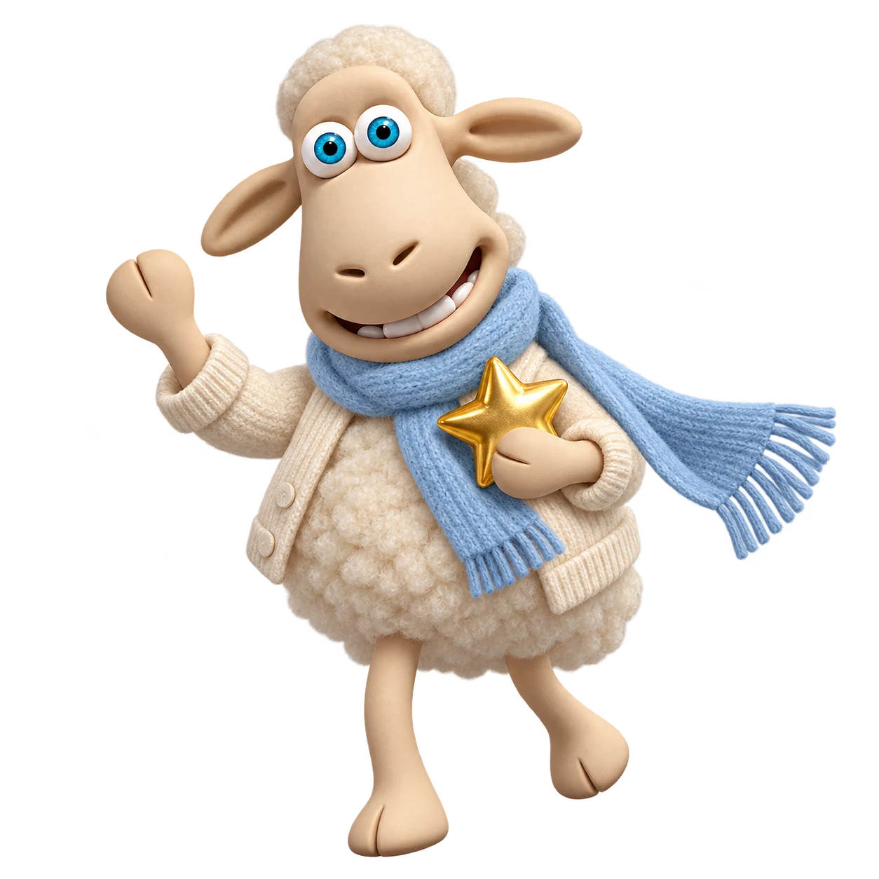 Serta sheep mascot