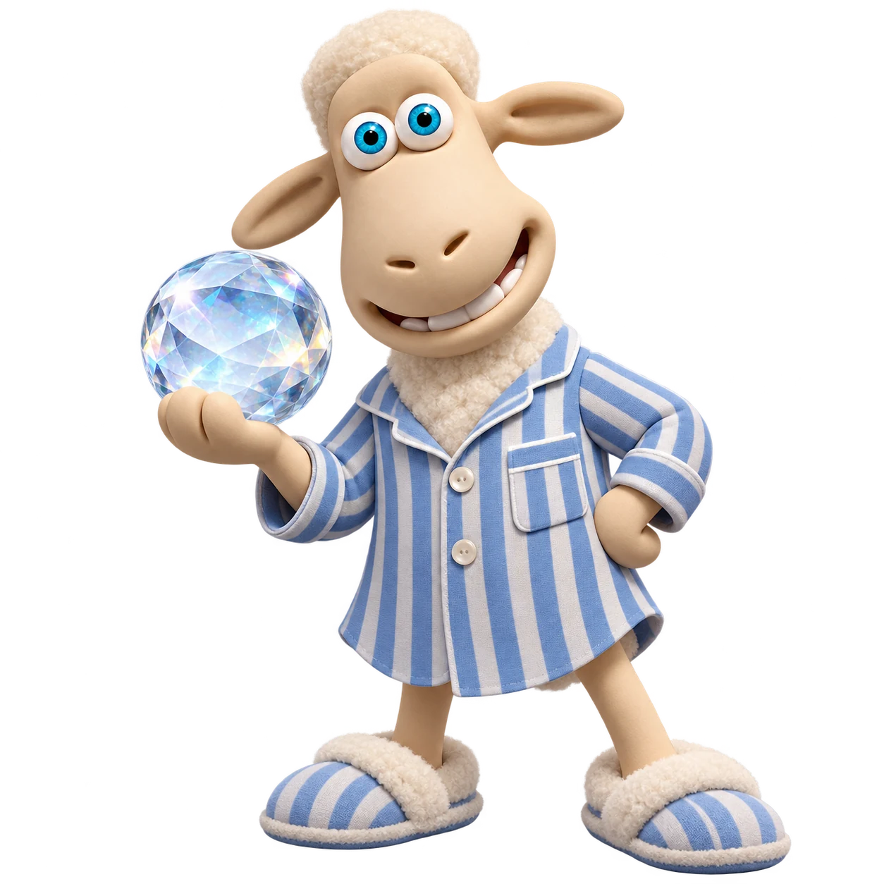 Serta sheep mascot
