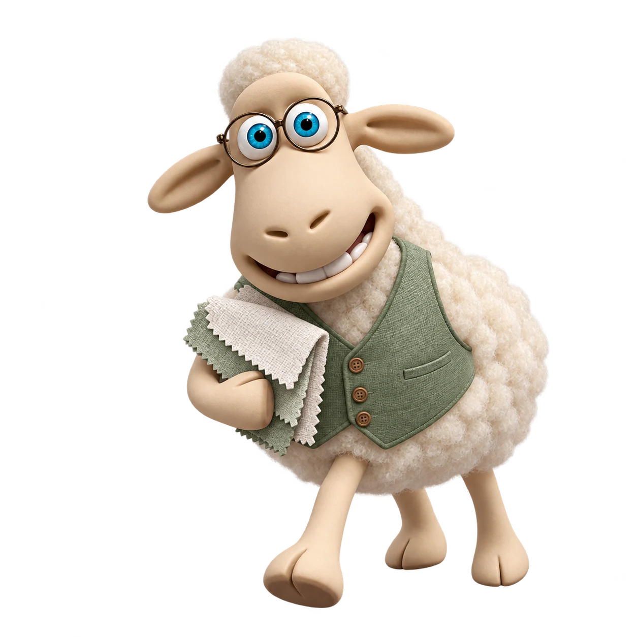 Serta sheep mascot