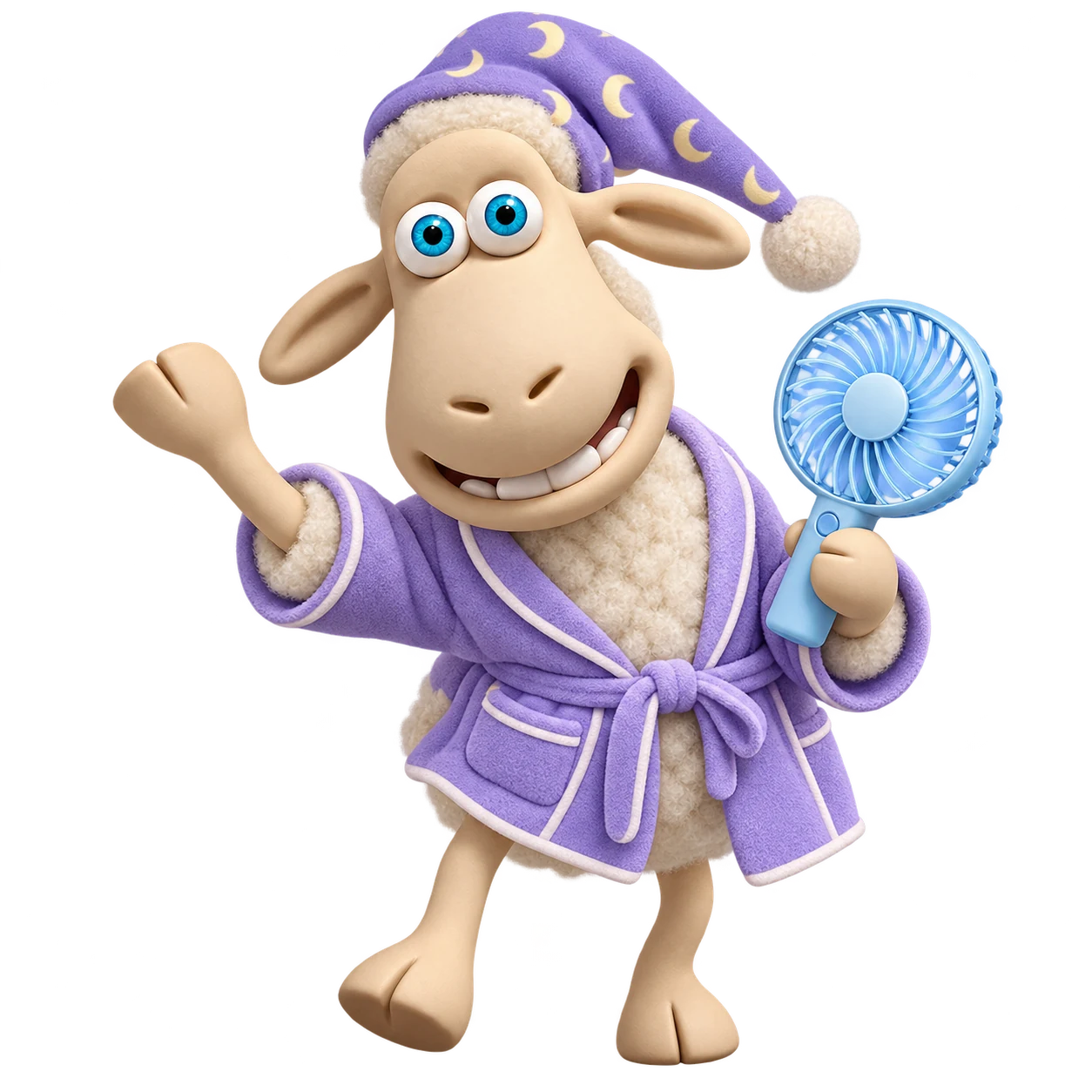 Serta sheep mascot