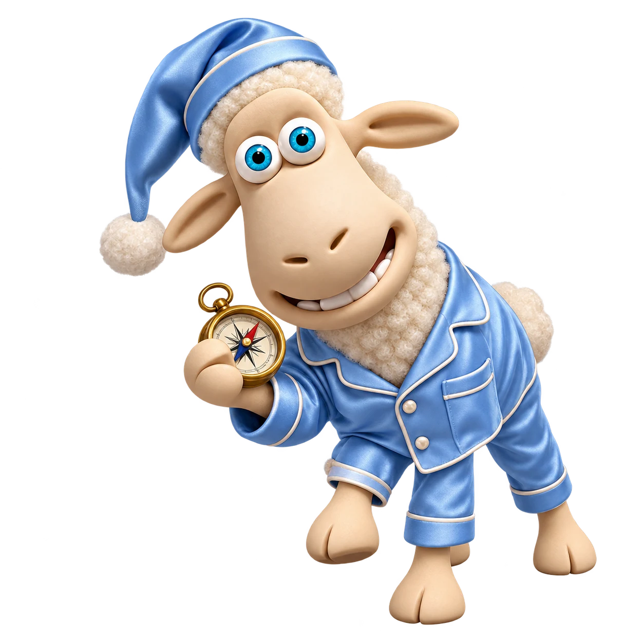 Serta sheep mascot