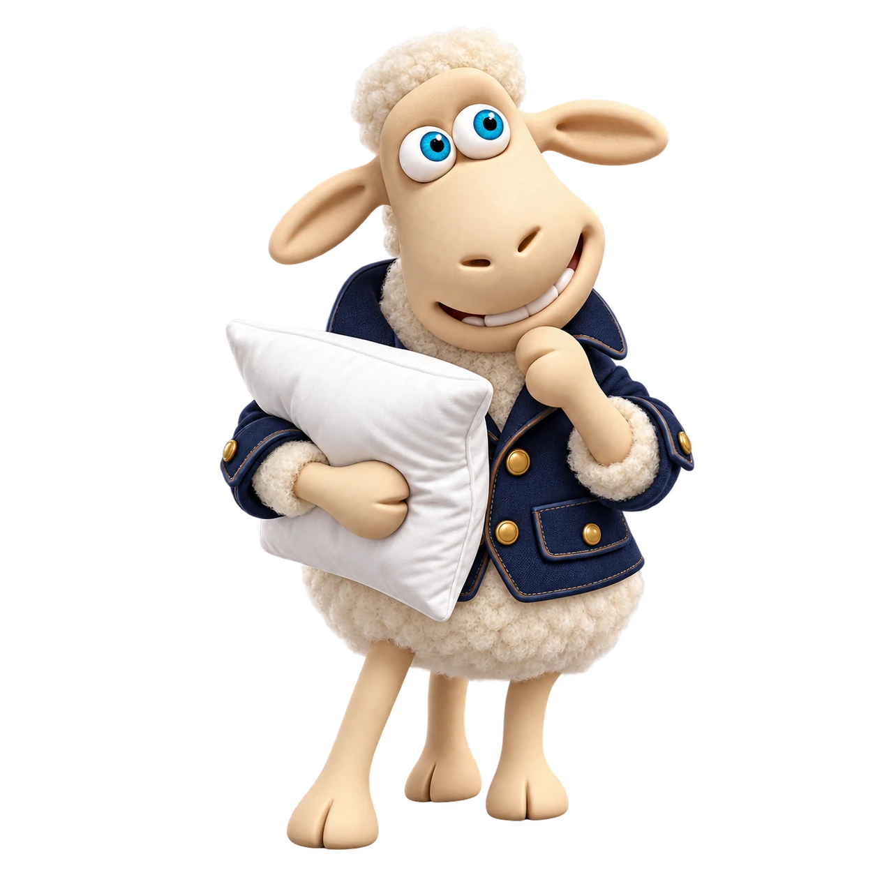Serta sheep mascot