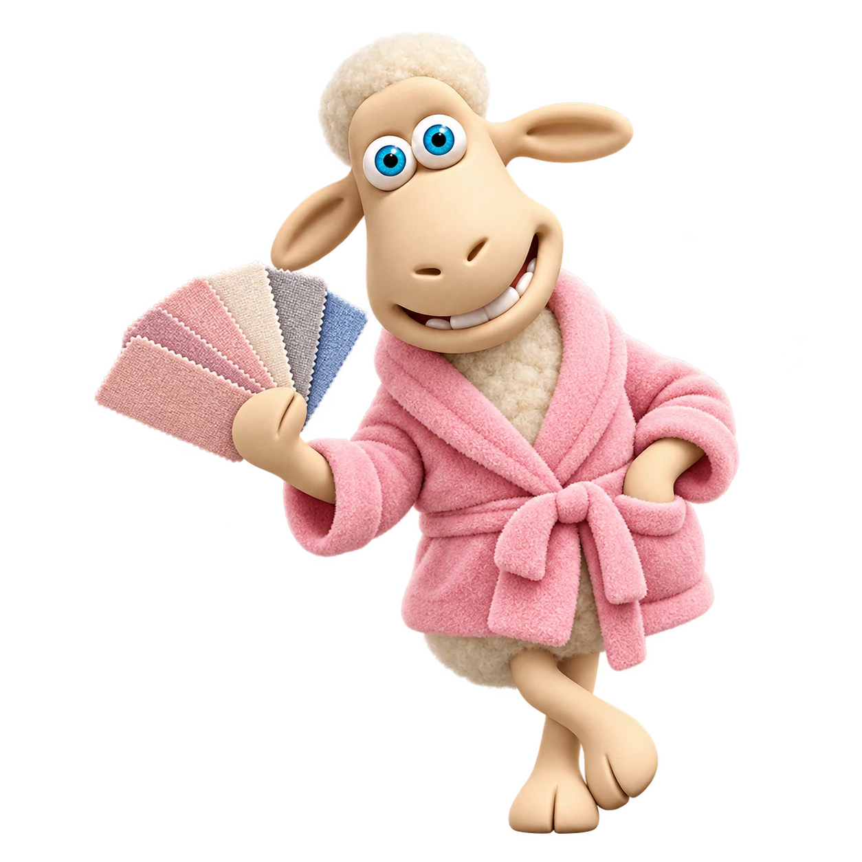 Serta sheep mascot