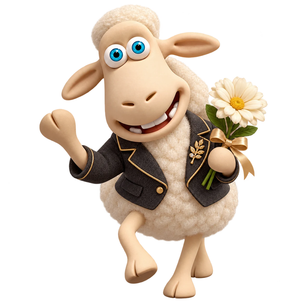 Serta sheep mascot