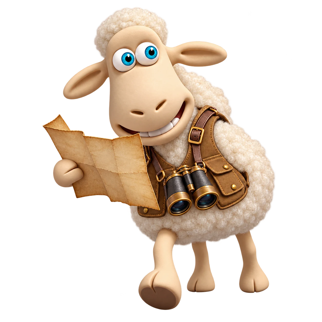 Serta sheep mascot