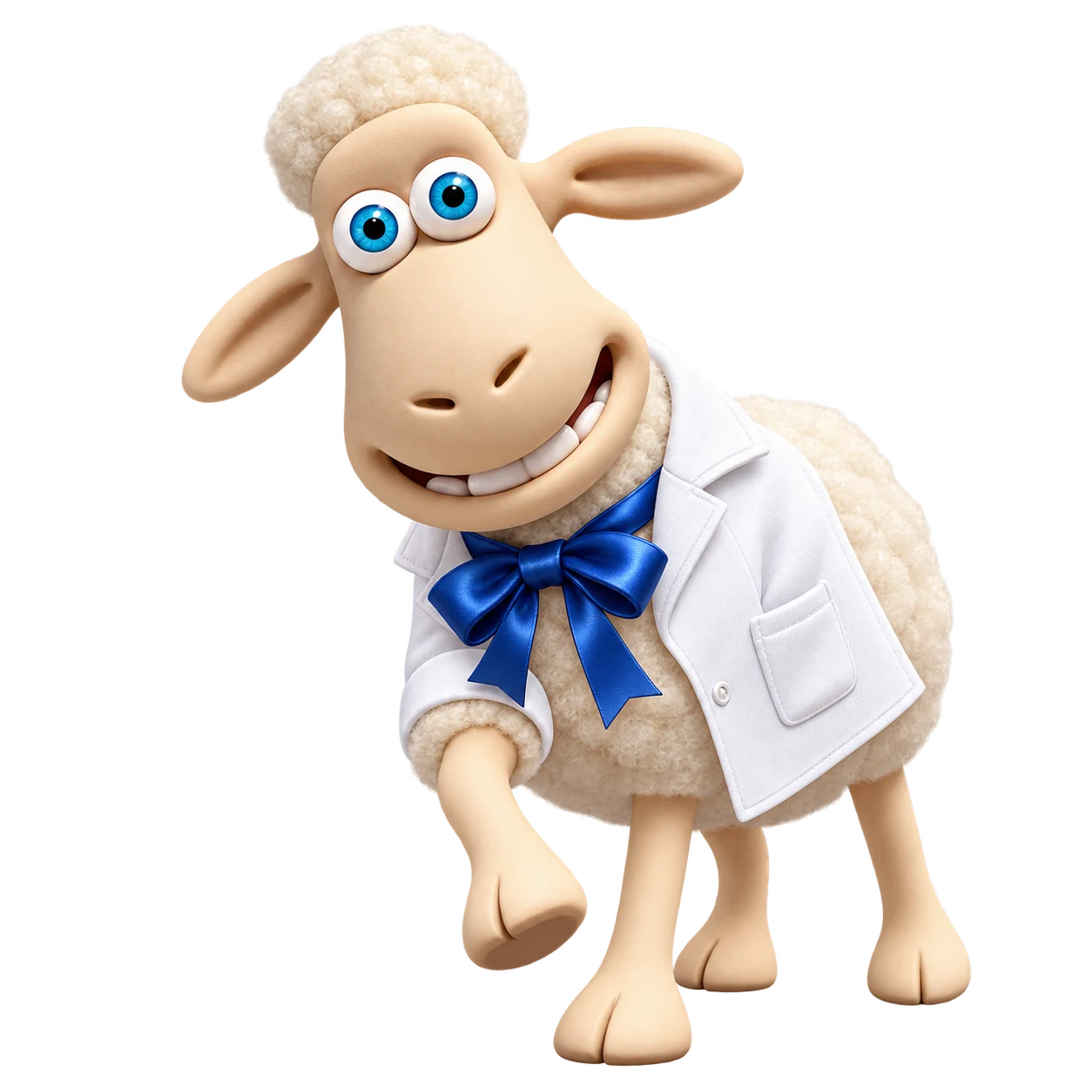 Serta sheep mascot