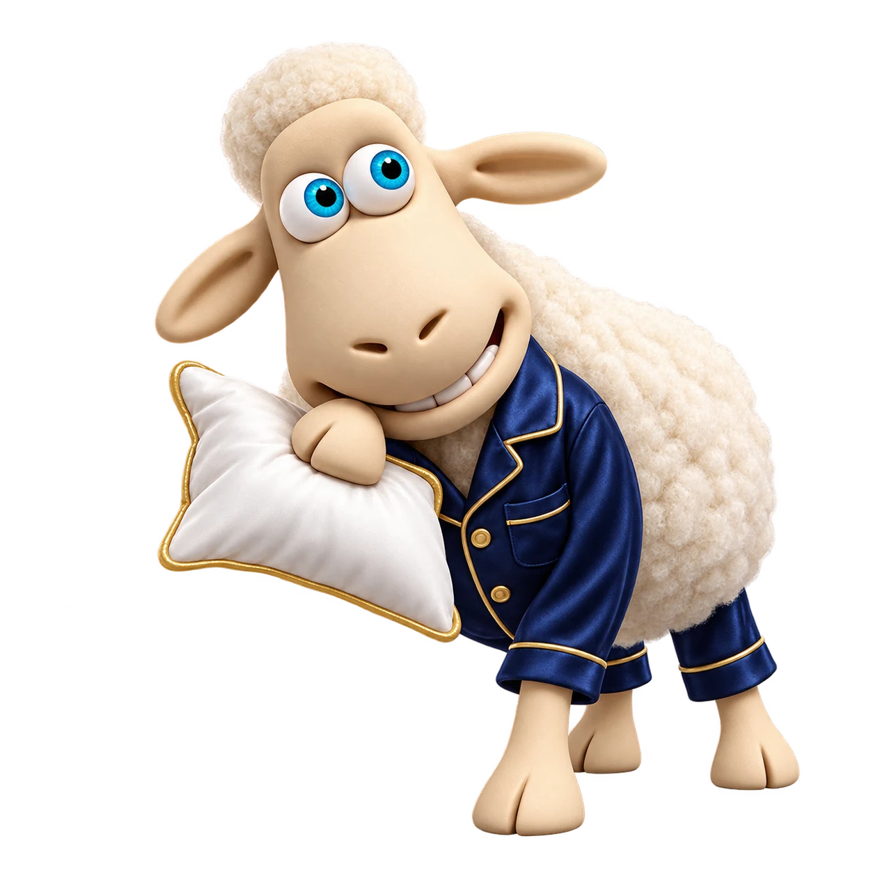 Serta sheep mascot