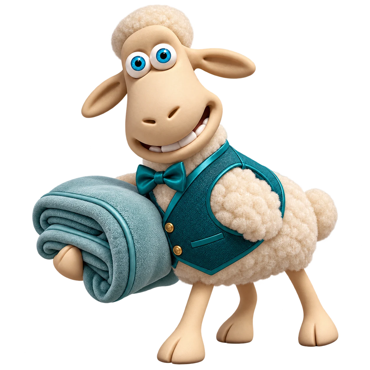 Serta sheep mascot