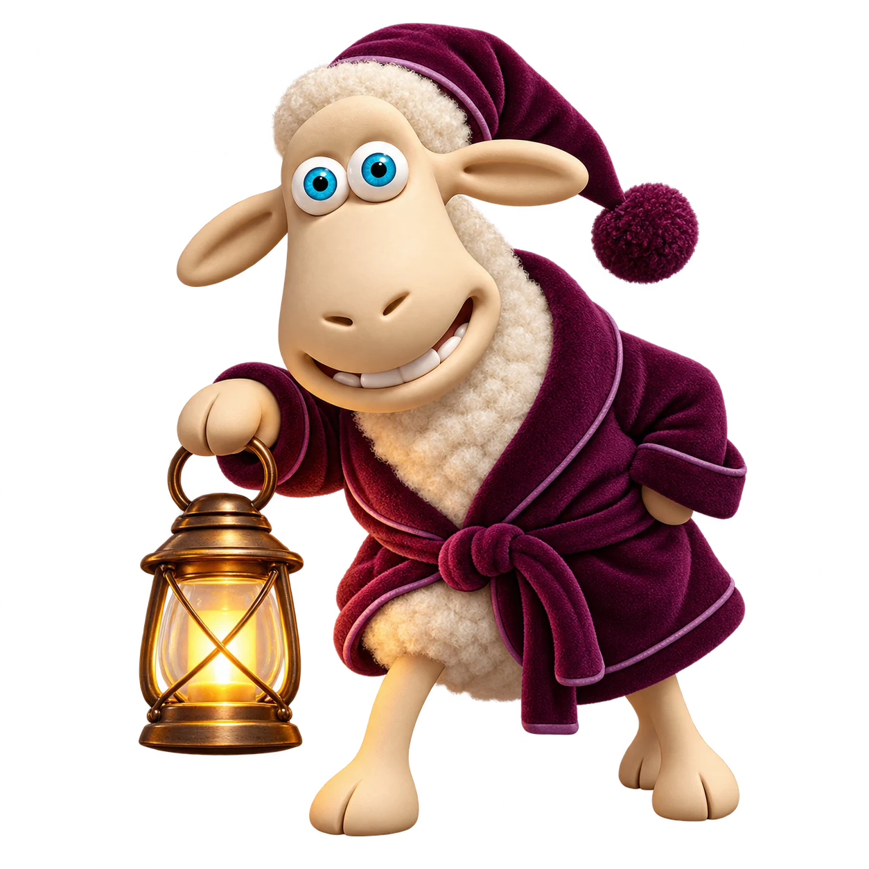 Serta sheep mascot