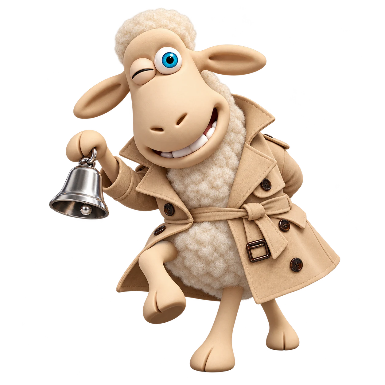 Serta sheep mascot
