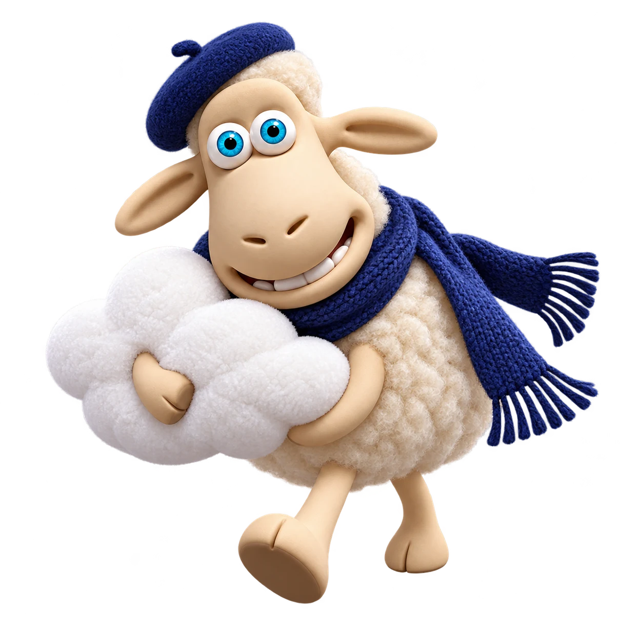 Serta sheep mascot
