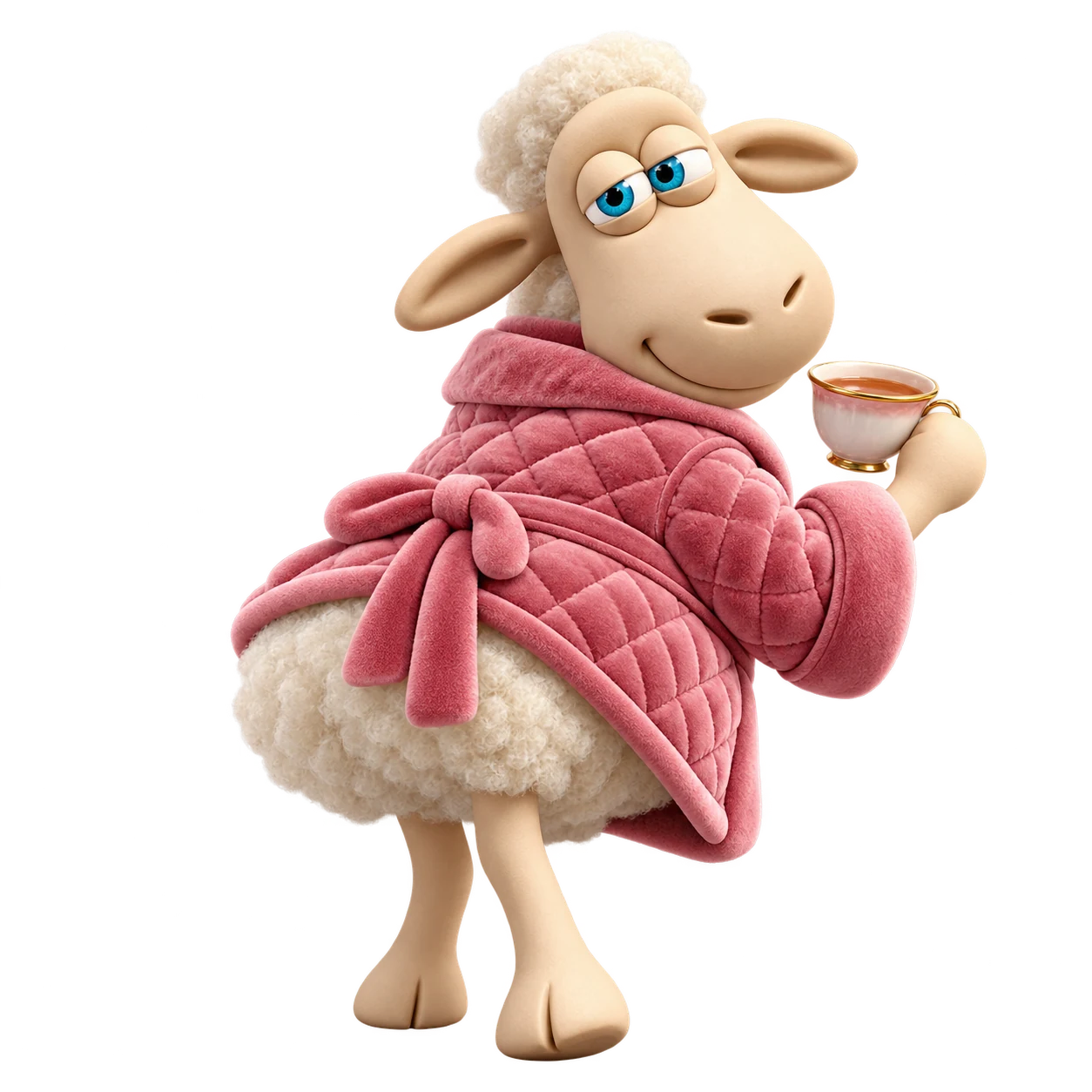 Serta sheep mascot