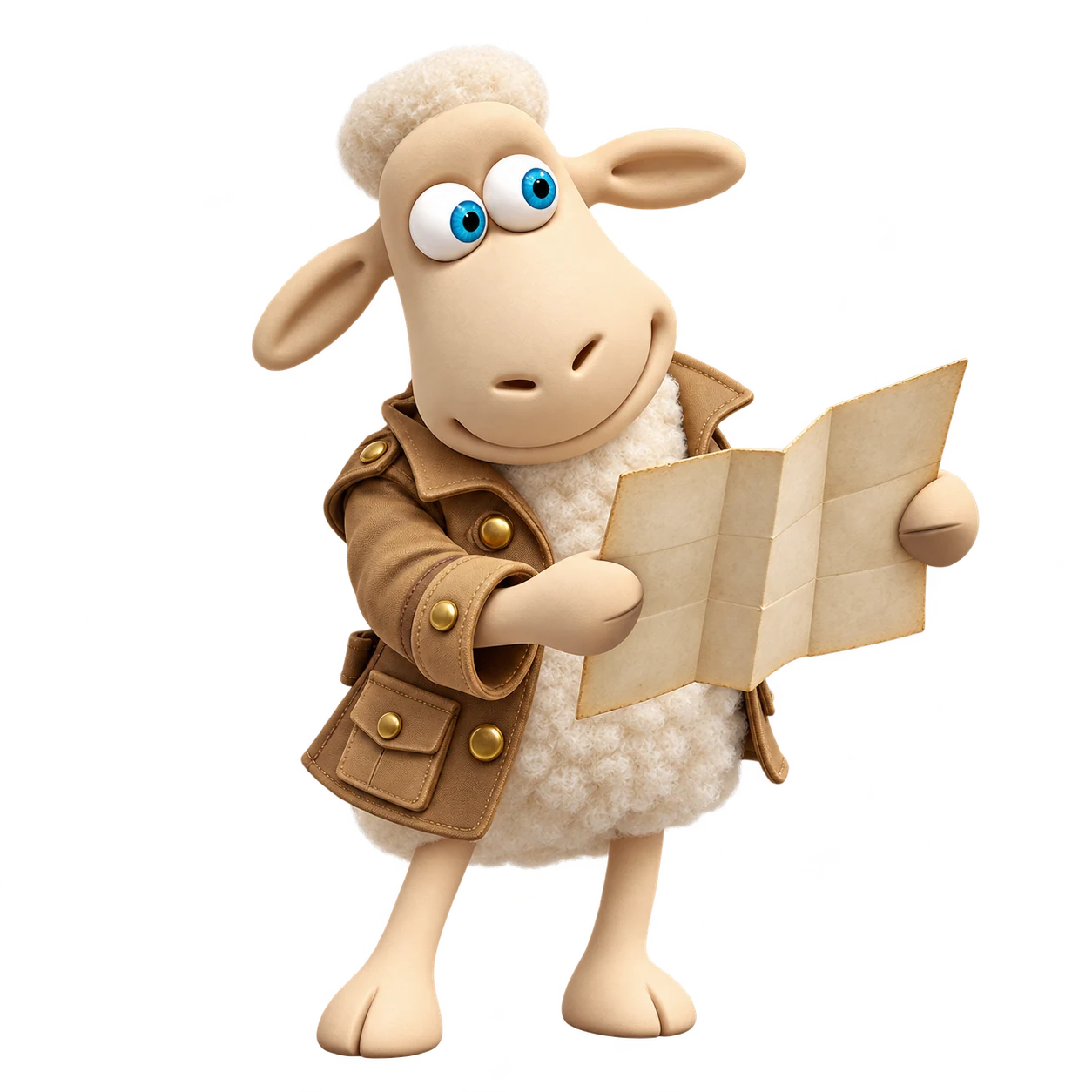 Serta sheep mascot