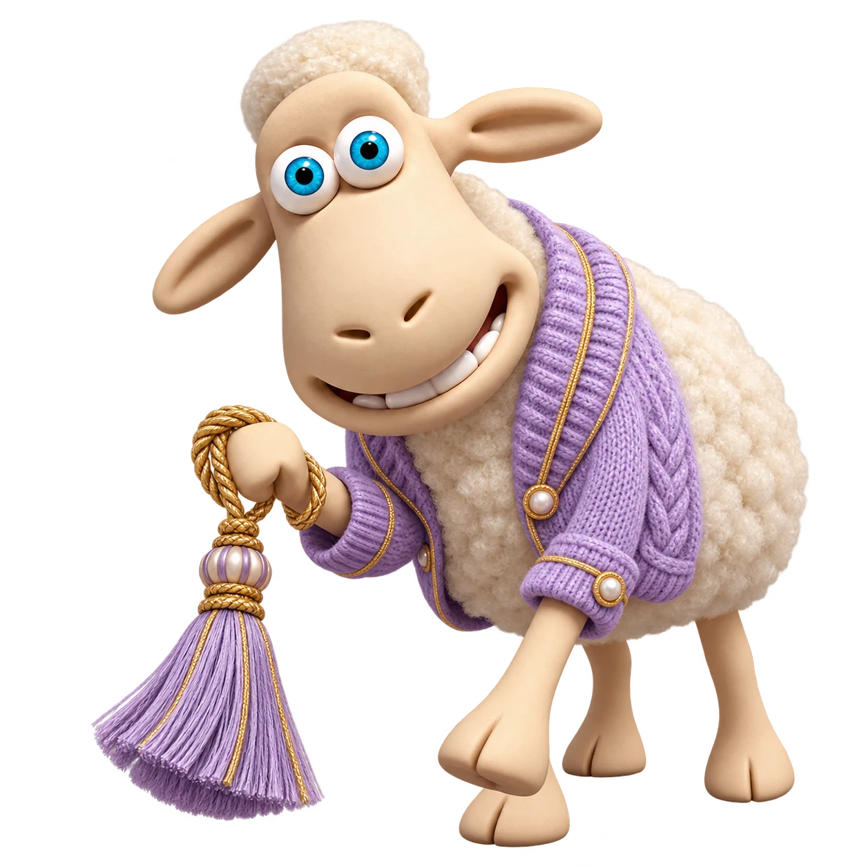 Serta sheep mascot