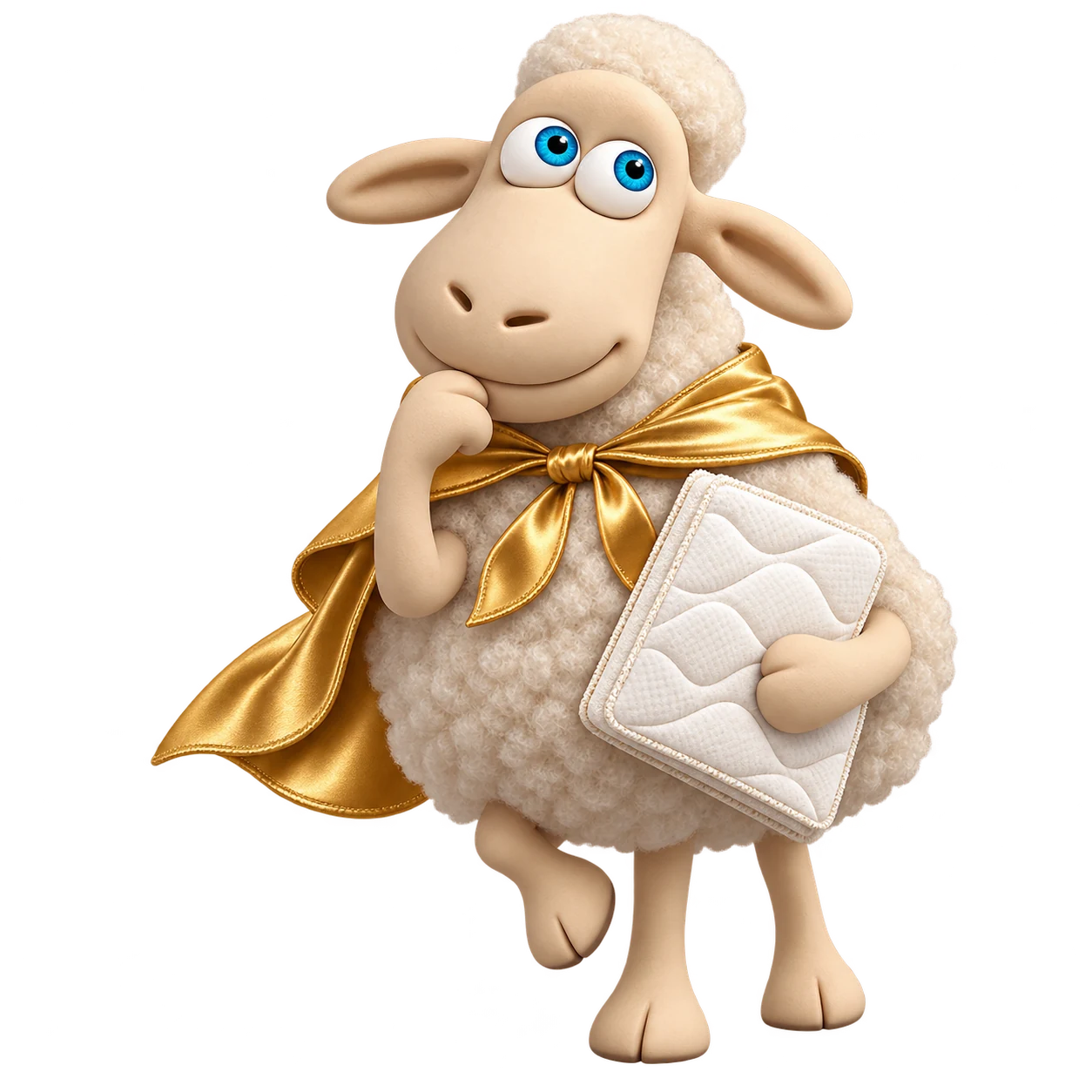 Serta sheep mascot
