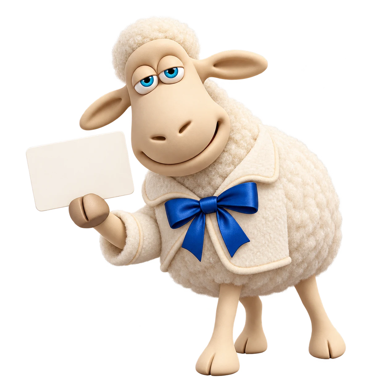 Serta sheep mascot
