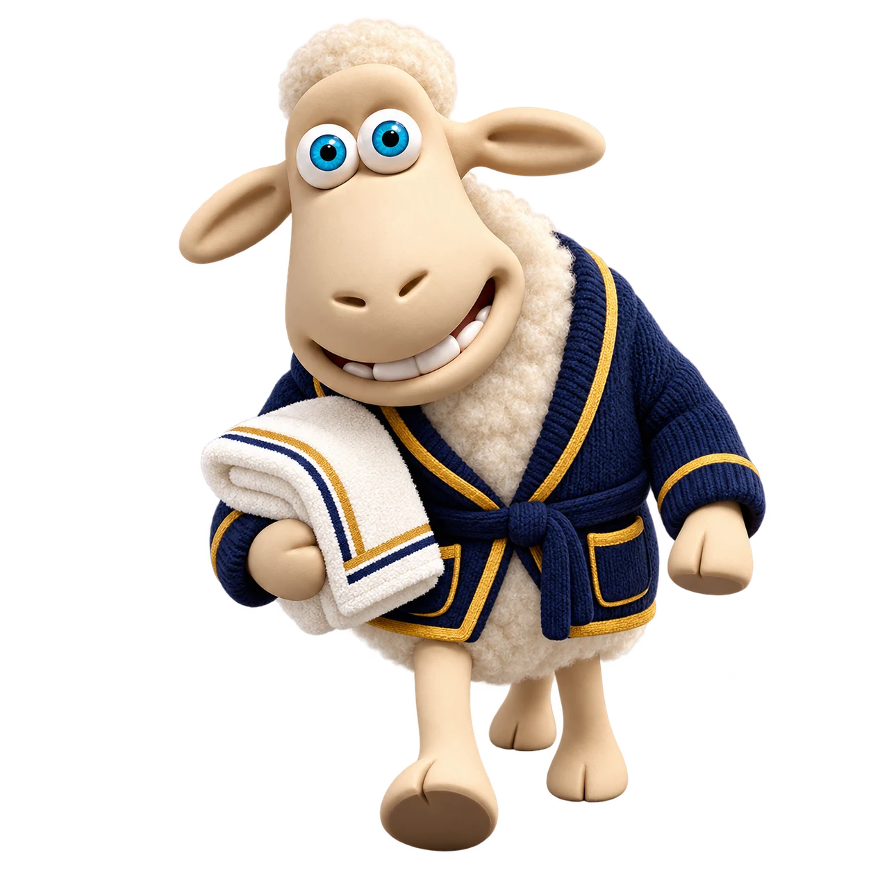 Serta sheep mascot